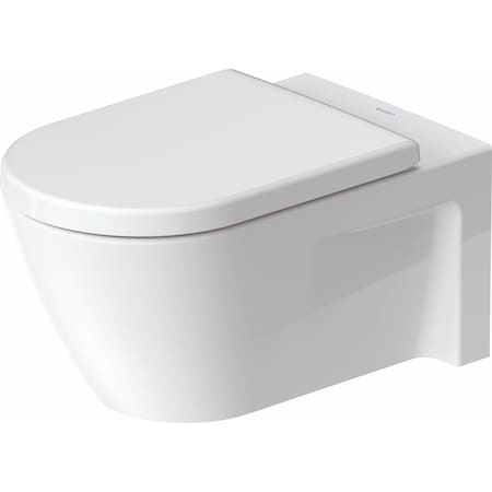 Duravit Starck 2 Wall-Mounted Toilet 2533090092 White, Wall Mount, White 2533090092